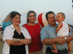 Mom, Me, Dad & Cale At Balloon Fest