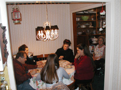 Eating Thanksgiving Dessert!!