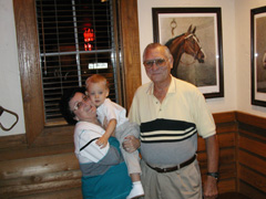 Ma, Pa & Cale After Dinner