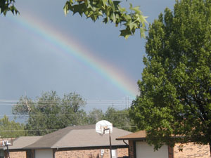Taken From Our Driveway After The Storm Passed