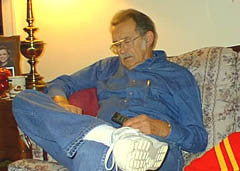 Nov 8, 1997 ~ Classic Grandpa. . . .Sleeping The D